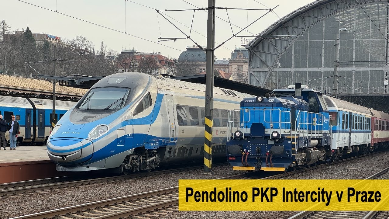 První den provozu polského pendolina ED 250 do Prahy