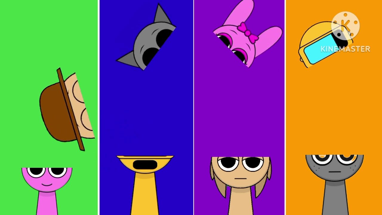 Sprunki, Wrong Eyes, Heads #wrong eyes
