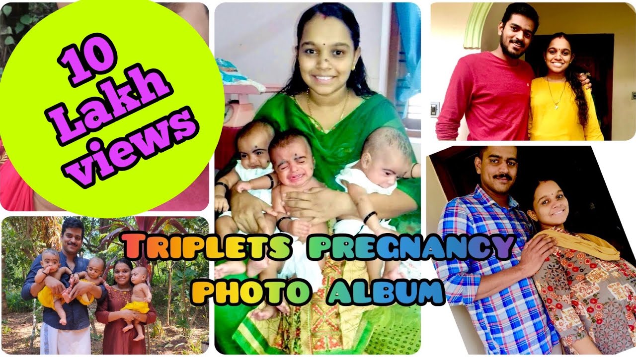 We are pregnant.....Triplets pregnancy story album