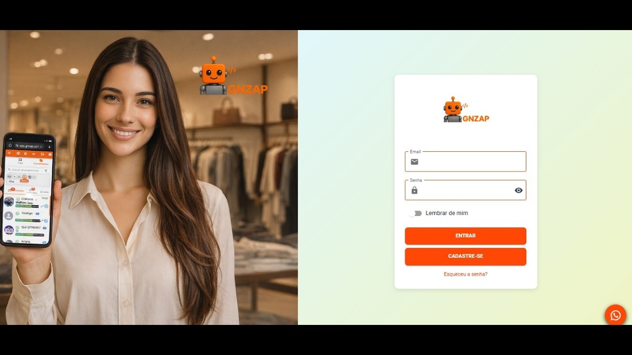 GNZAP-Plataforma de Automação para Atendimento e Vendas no WhatsApp
