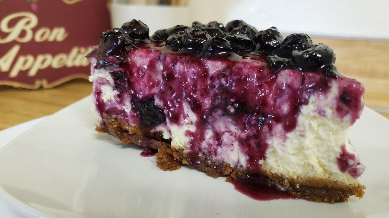Best Homemade Blueberry Cheesecake