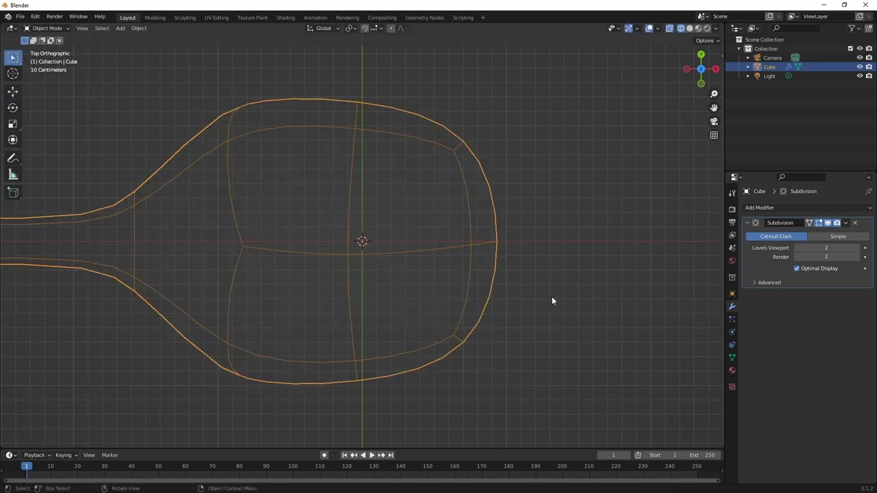 Blender 3.1 Making a Spoon