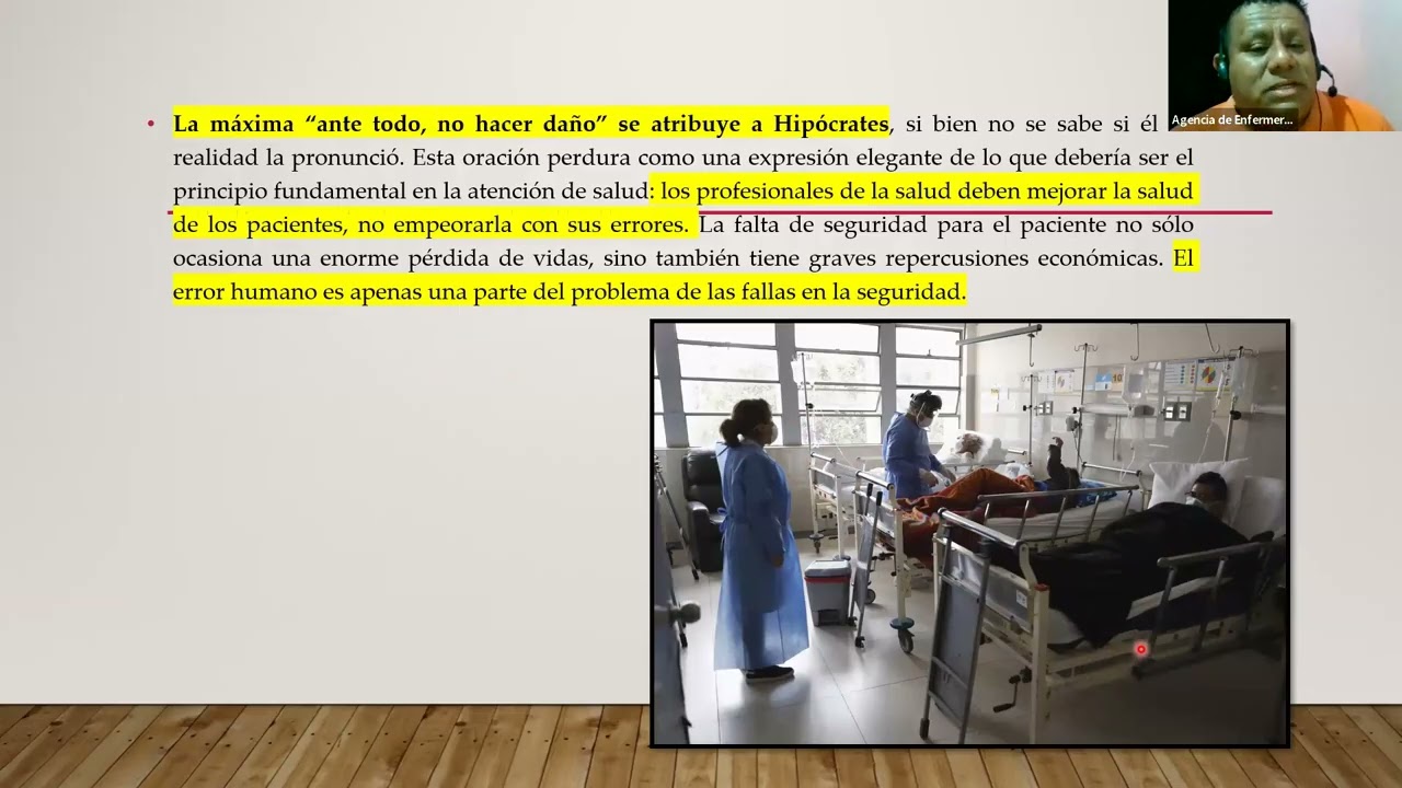 seguridad de los pacientes en urgencias y emergencias