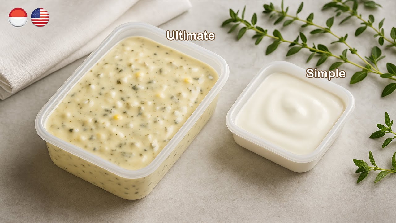 Resep Saus Tartar | SIMPLE VS ULTIMATE
