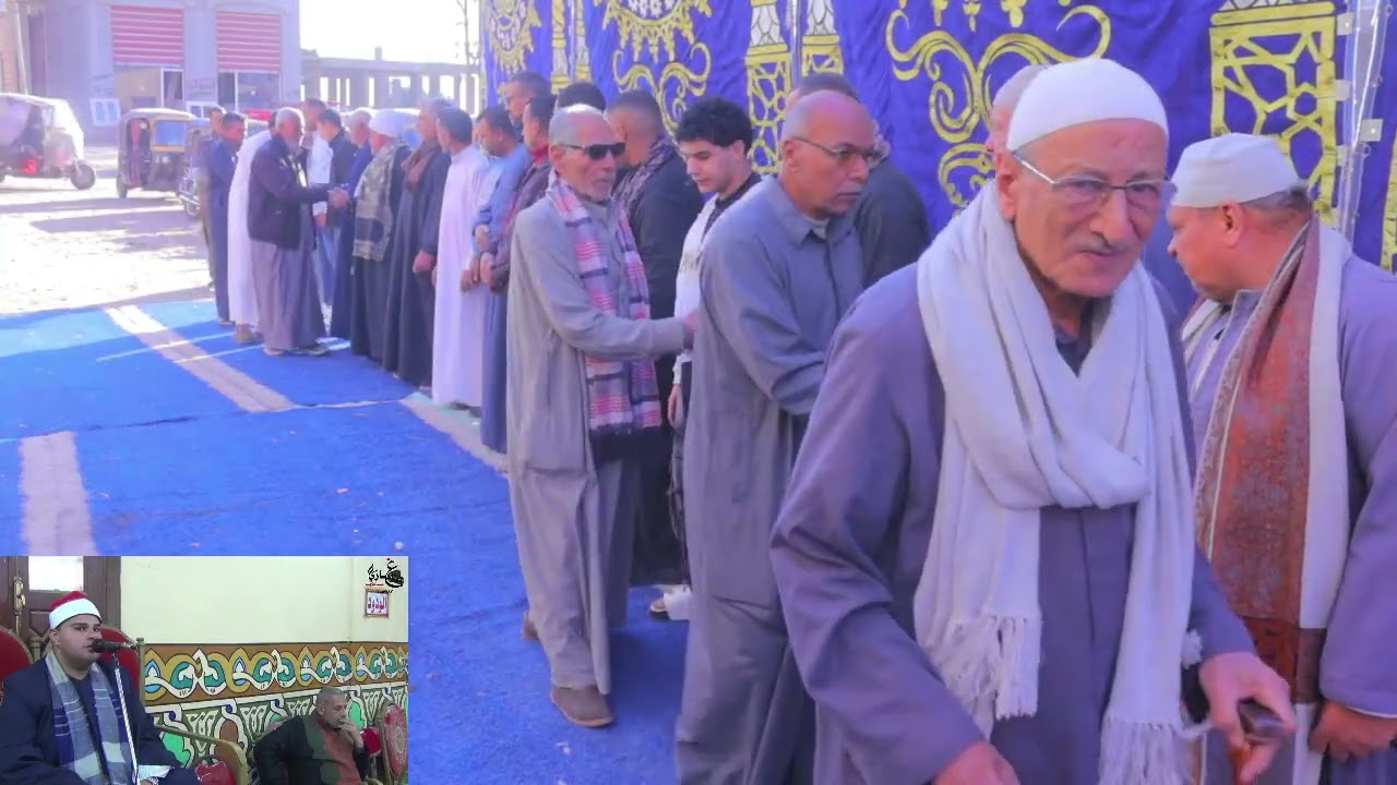 الشيخ محمد محمد السلكاوي  ربع العصر عزاء حرم المرحوم الحاج رمضان حجازي قرية المخزن