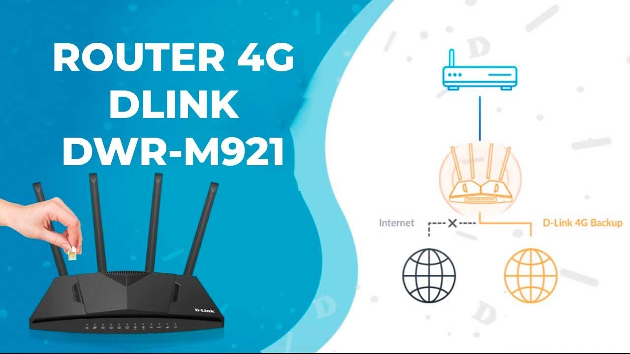 Unboxing y review de router 4G DLINK  DWR - M921