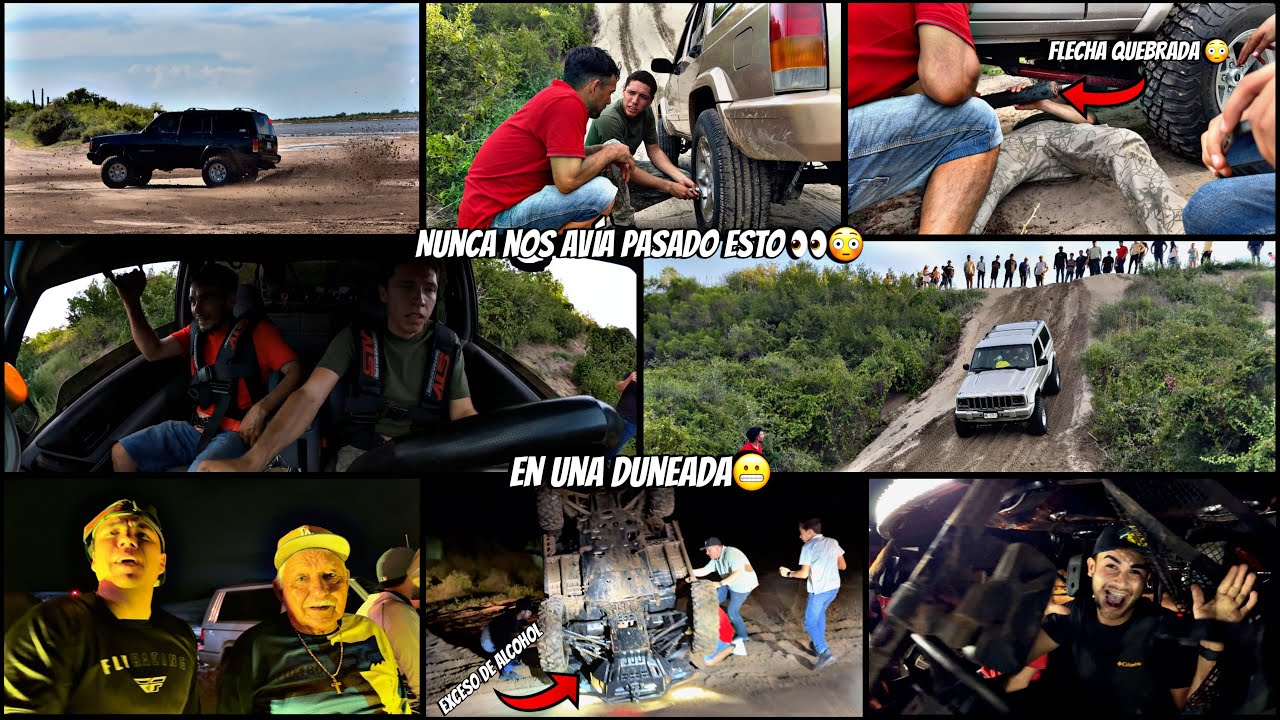 ESTÁ DUNEADA NO ERA COMO LO ESPERÁBAMOS NOS PASÓ DE TODO UN POCO 😳‼️