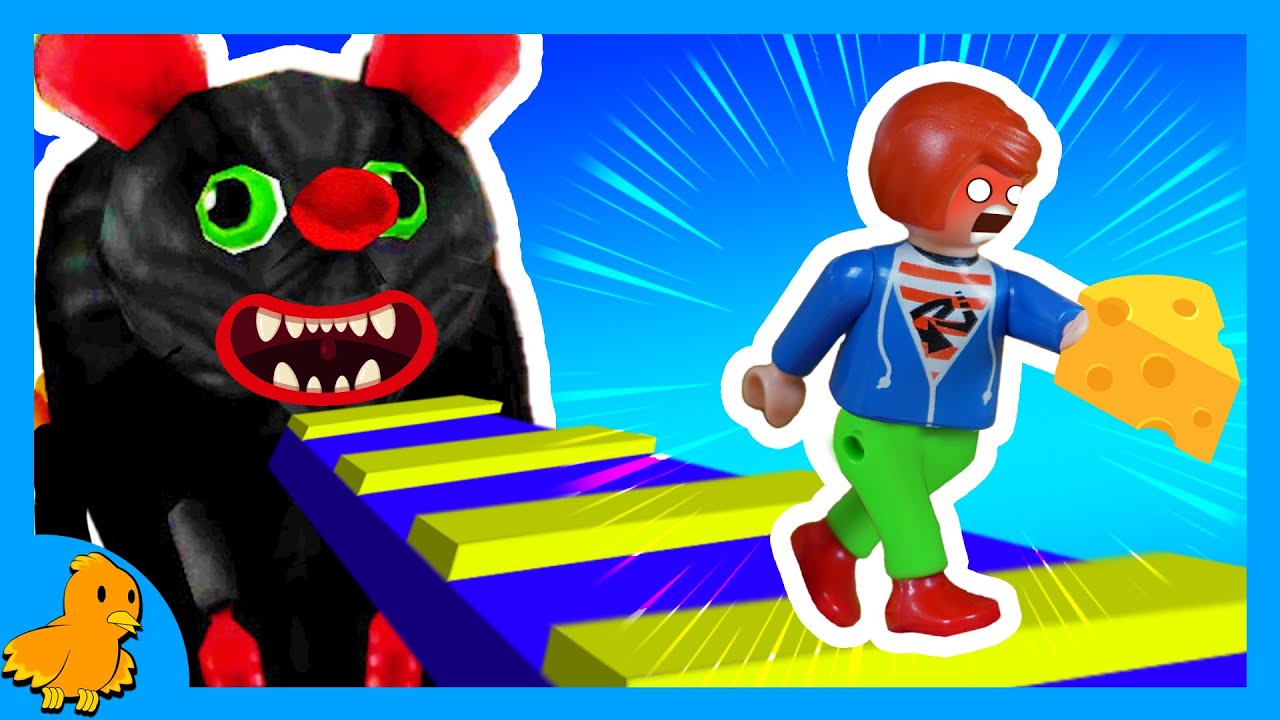 Playmobil Film Deutsch JULIAN MUSS VOR DER RIESEN RATTE ENTKOMMEN (Roblox)