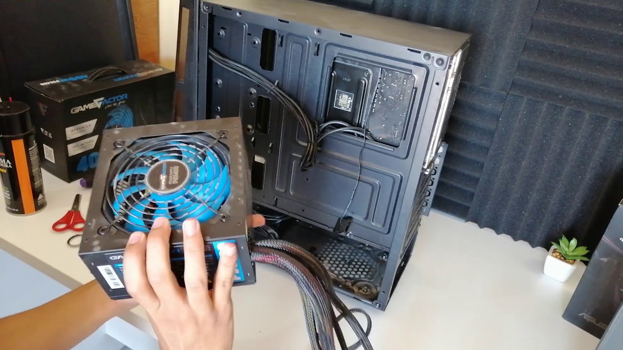 Intenté cambiar la fuente de poder de mi PC y pasó esto... | Como Cambiar una PSU