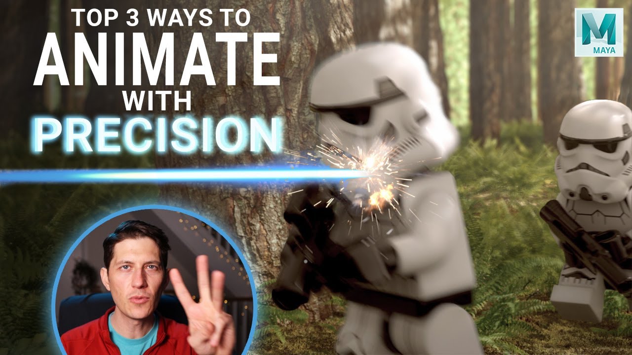 Top 3 Ways To Animate with Precision in Autodesk Maya