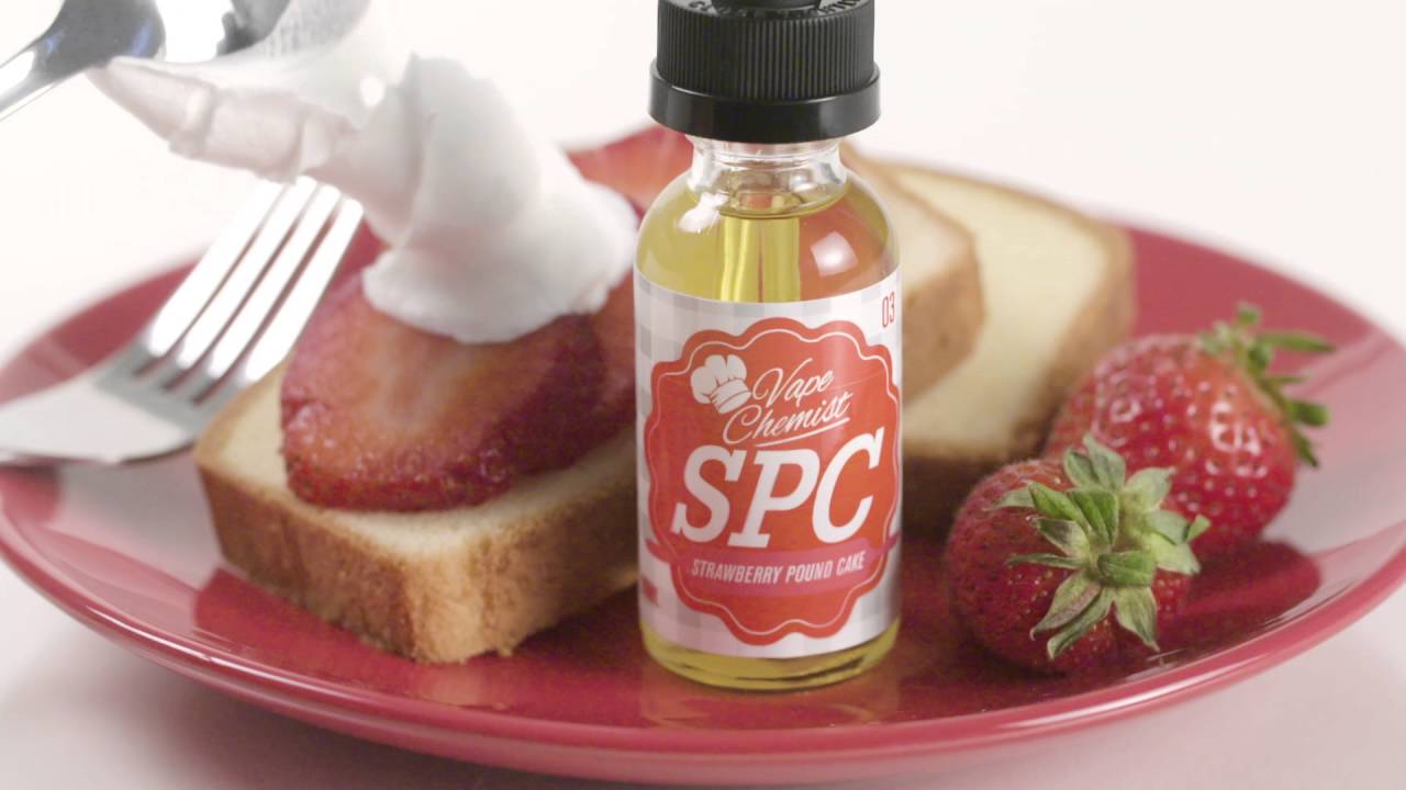 Strawberry Pound Cake E-Liquid by Vape Chemist