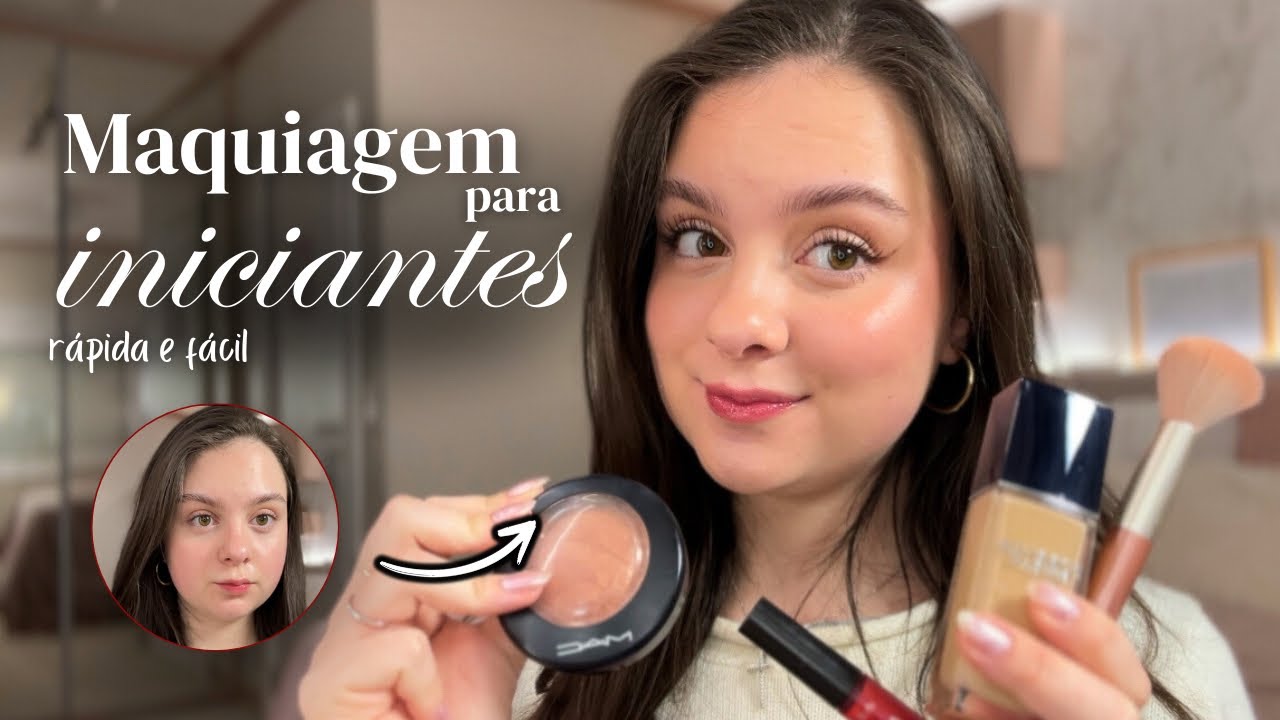 MAKE LEVE E NATURAL PARA INICIANTES | APRENDA A SE MAQUIAR DO ZERO ✨