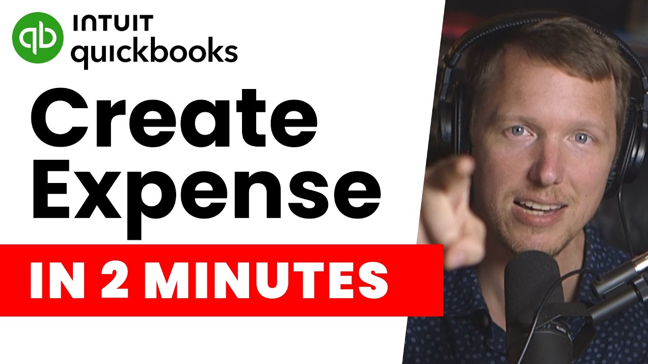How To Create Expense In QuickBooks Online (2 Ways) [4k]