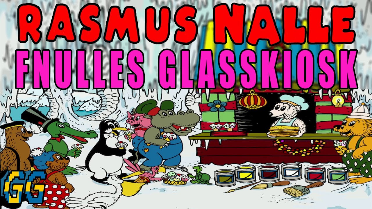 Rasmus Nalle och Fnulles Glasskiosk
