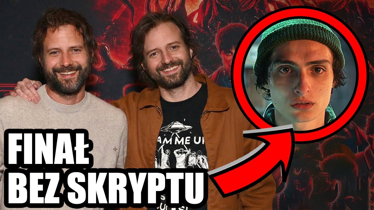 BEZ SKRYPTU! Bracia Dufferowie zaimprowizowali FINAŁ STRANGER THINGS 5