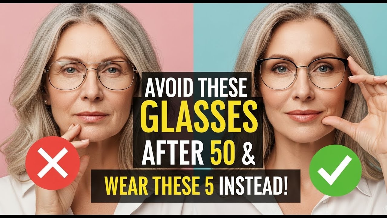 5 Glasses That Make You Look YEARS Younger Right Away!