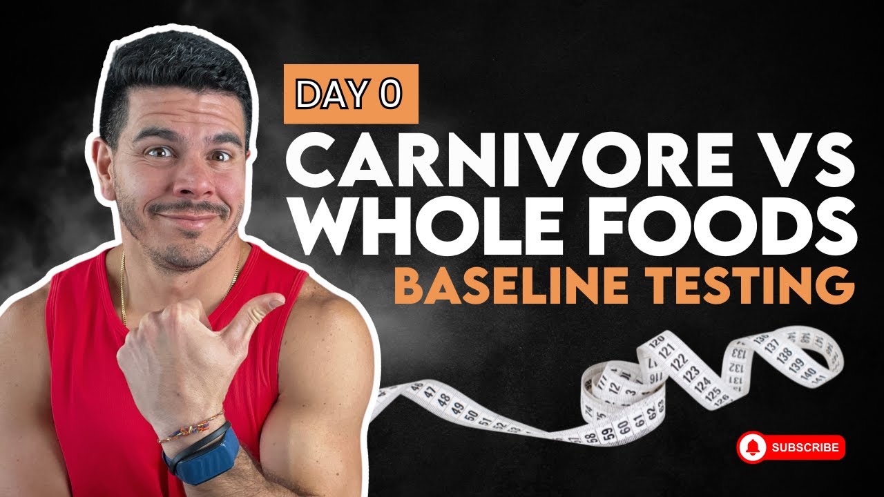Carnivore Diet vs. Whole Foods Experiment | My Complete Baseline Health Testing