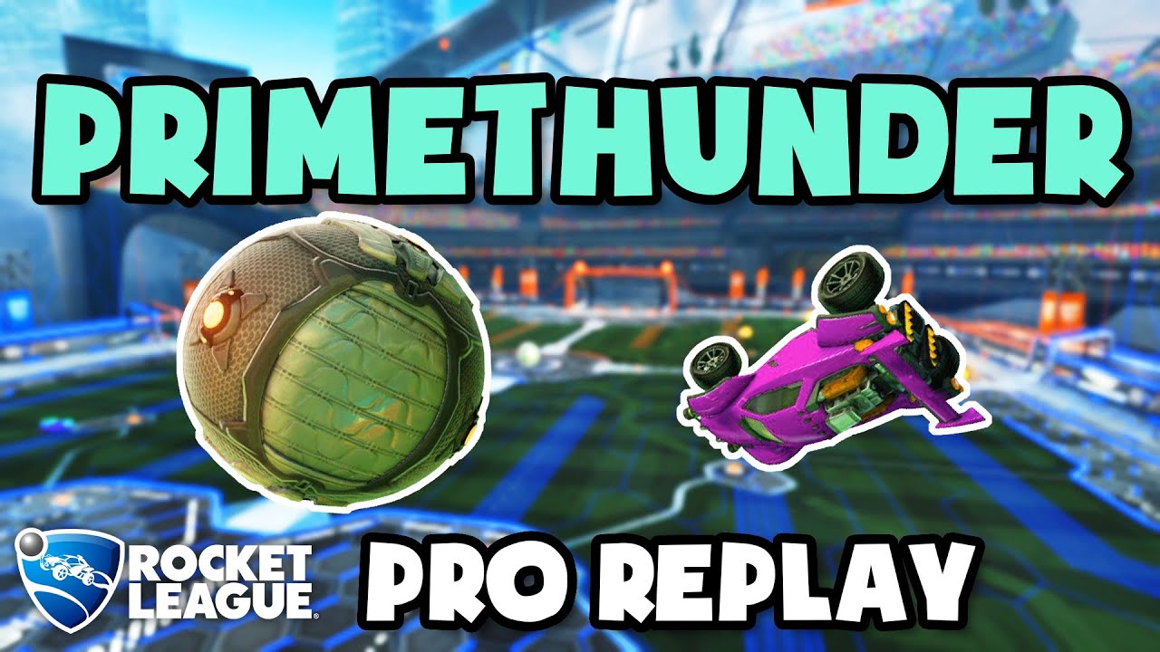 primethunder Pro Ranked 2v2 POV #27 - Rocket League Replays