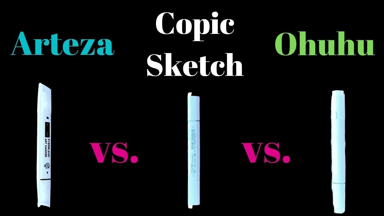 Copic Skin Tones vs Ohuhu vs Arteza - WHICH ONES ARE BEST?!