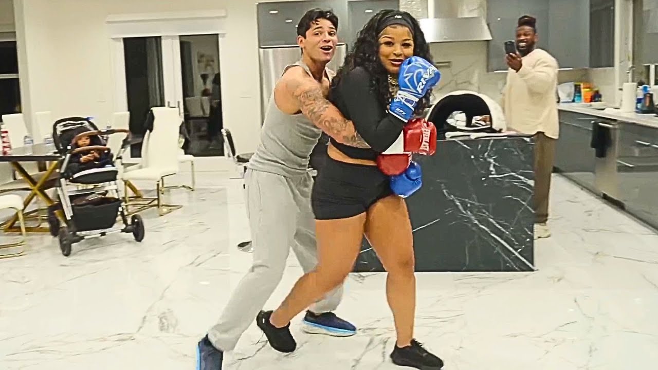 Ryan Garcia Links Up With Chrisean Rock..