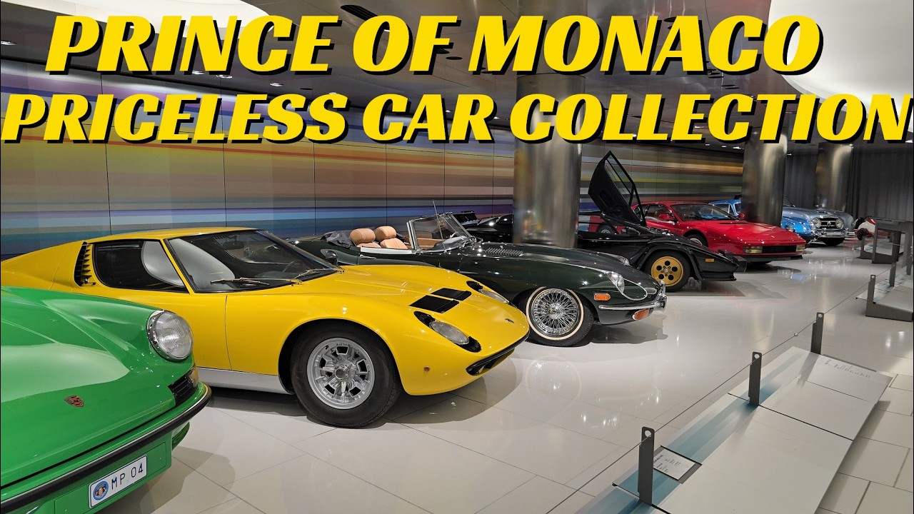 MOST EXPENSIVE CAR COLLECTION WORTH BILLIONS FROM PRINCE OF MONACO