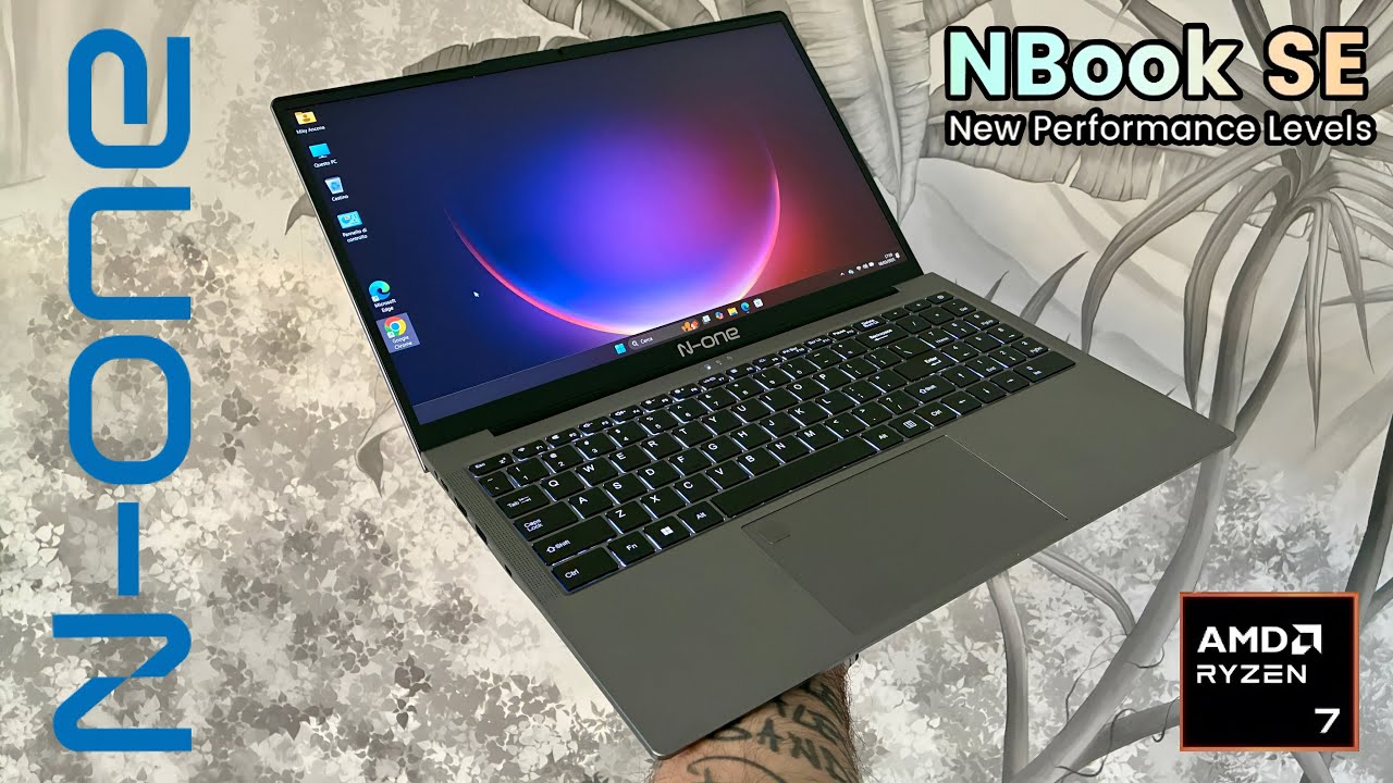 N-ONE Nbook SE - The Best Laptop 2025 ( AMD Ryzen 7 -  32GB DDR4 - 1TB SSD - Windows 11 Pro )