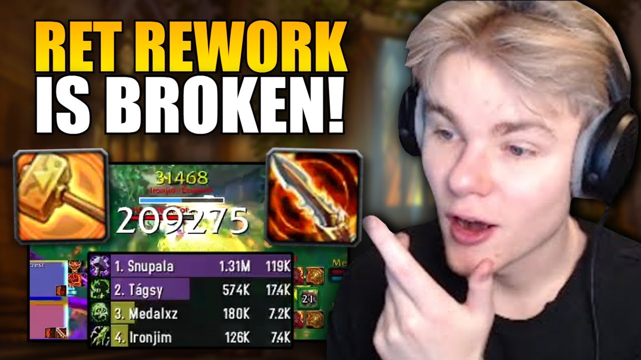 Ret Rework Is Absurdly Broken And Fun! - Dragonflight Arena