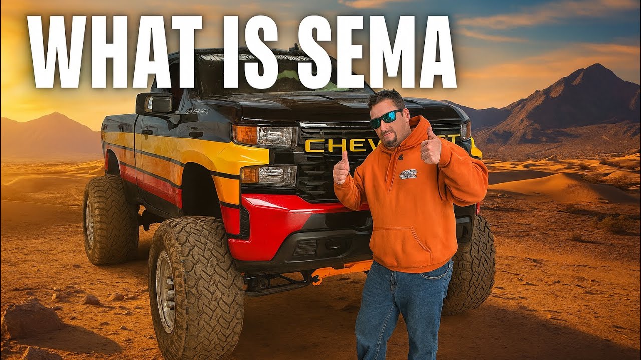 Полное объяснение того, что такое SEMA на самом деле. Представленные Микки Томпсоном шины и диски...