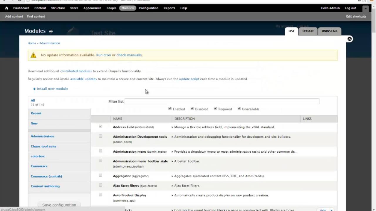 Facets search ajax filters in Drupal Commerce