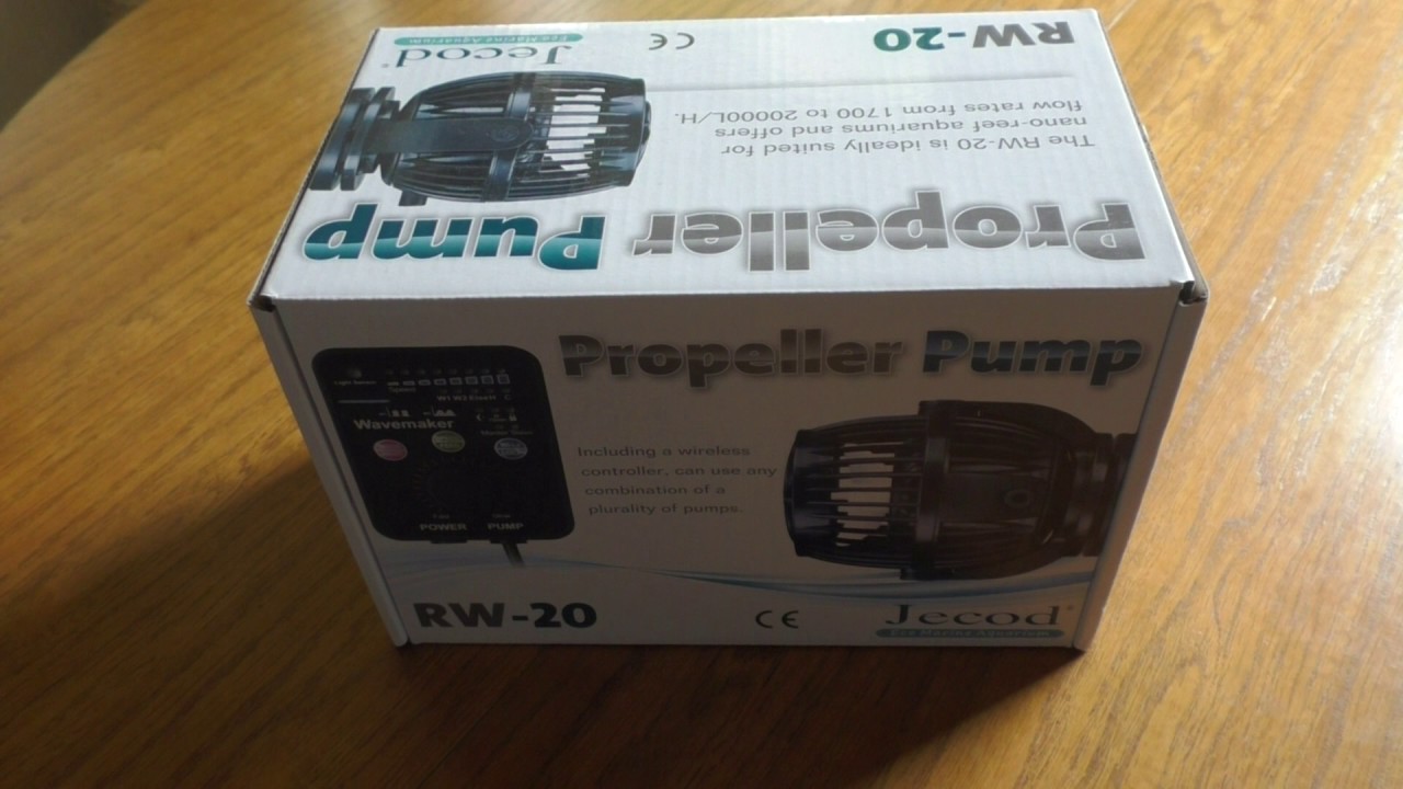 [UPDATE] Strömungspumpe Jebao RW 20 Propeller Pumpe
