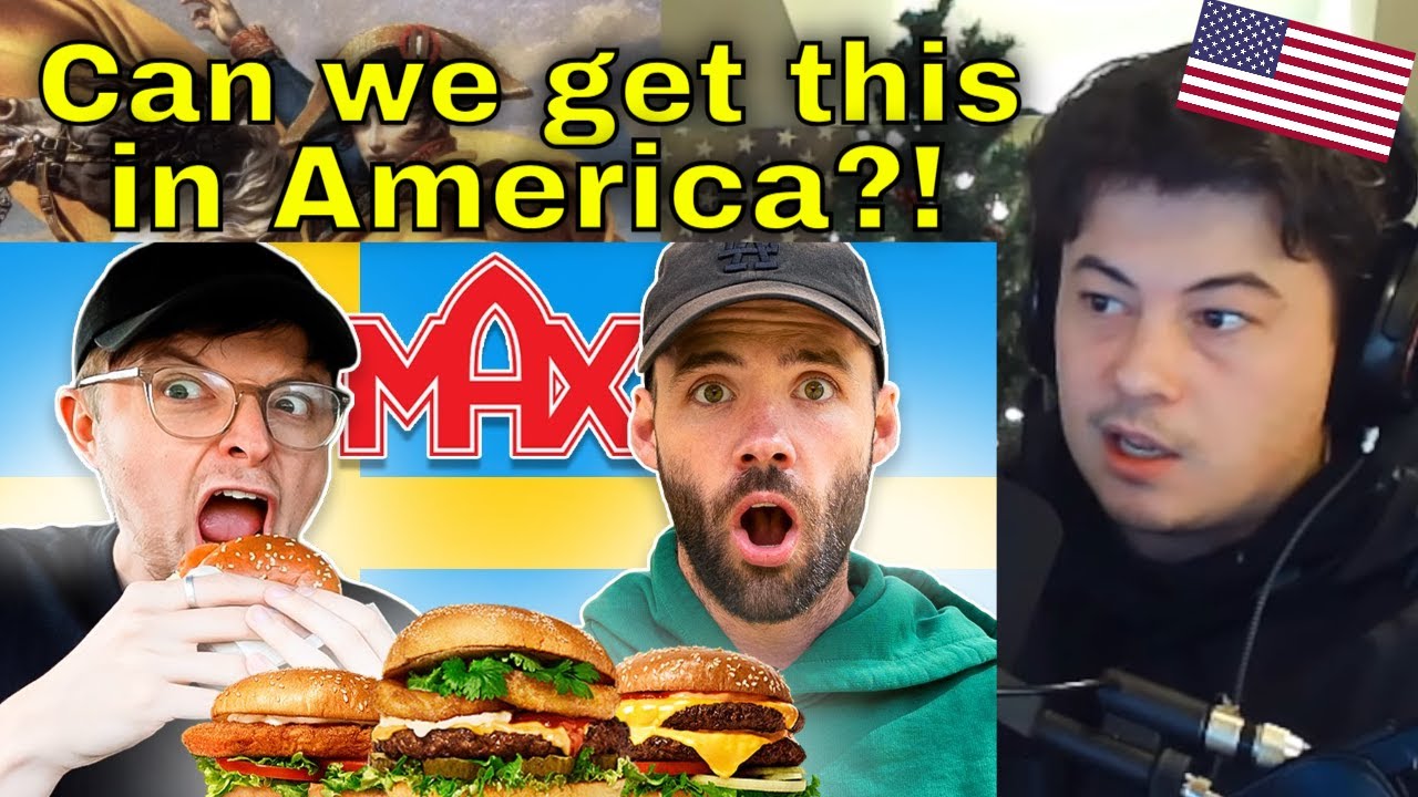 American Reacts WORLD'S BEST FAST FOOD IS IN SWEDEN!