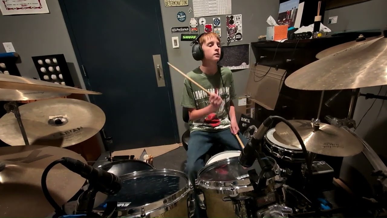 @switchfoot meant to live drum cover and Grade 6 talent show audition video