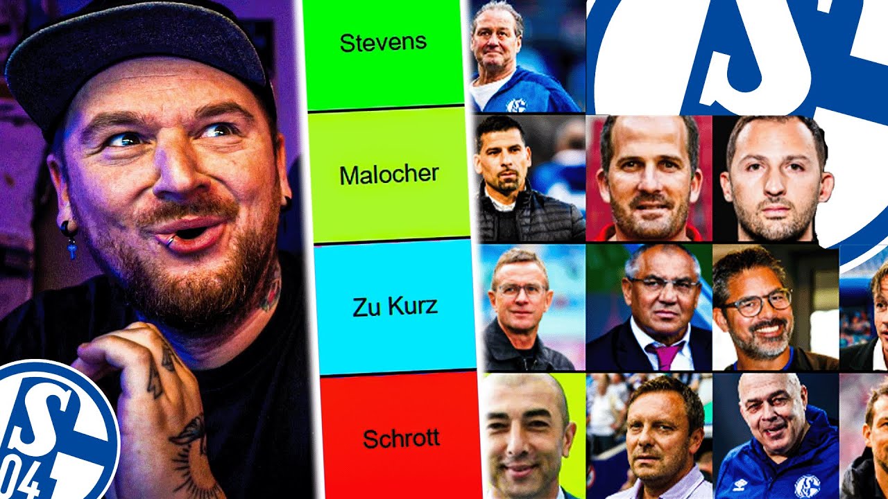 MEISTER TRAINER ?!🤔 ICH RANKE alle SCHALKE TRAINER 🤕| Der Keller Stream Highlights