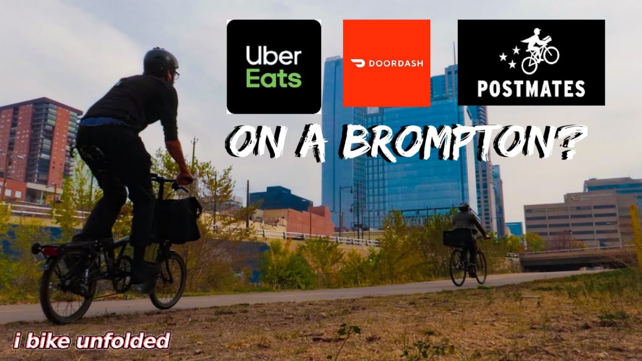 Велосипедный курьер Brompton???