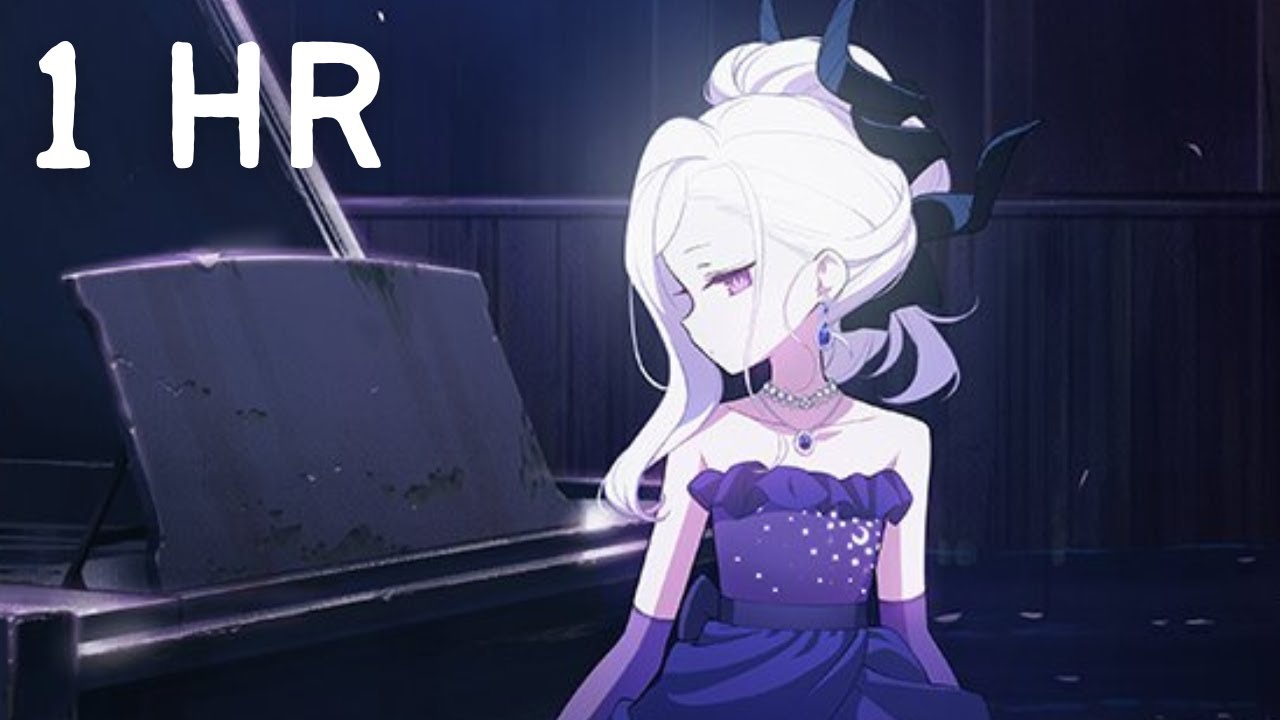 [blue archive] hina (dress) theme 199 yumeji party but it's a 1 hr chill lofi mix loop for study ♪✨