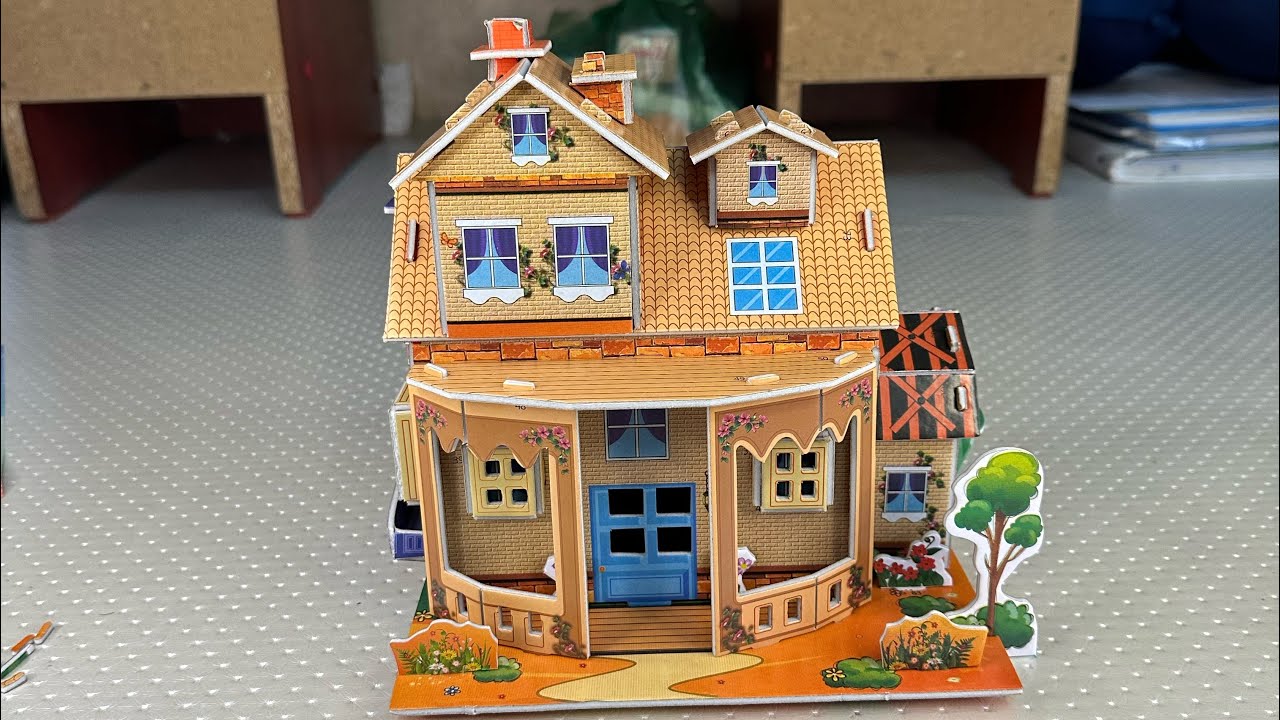 House 3D puzzle!