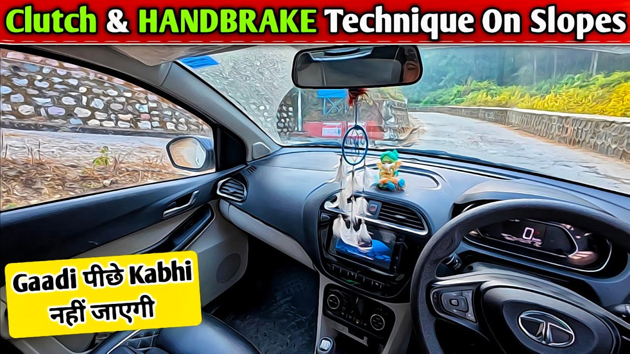 Learn To Master CLUTCH Release Technique On SLOPE? ✅With & Without Using HANDBRAKE🔥