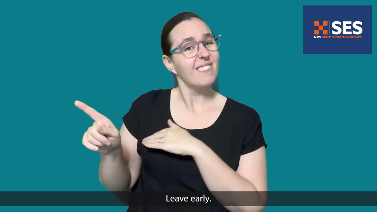 Auslan - During a Flood