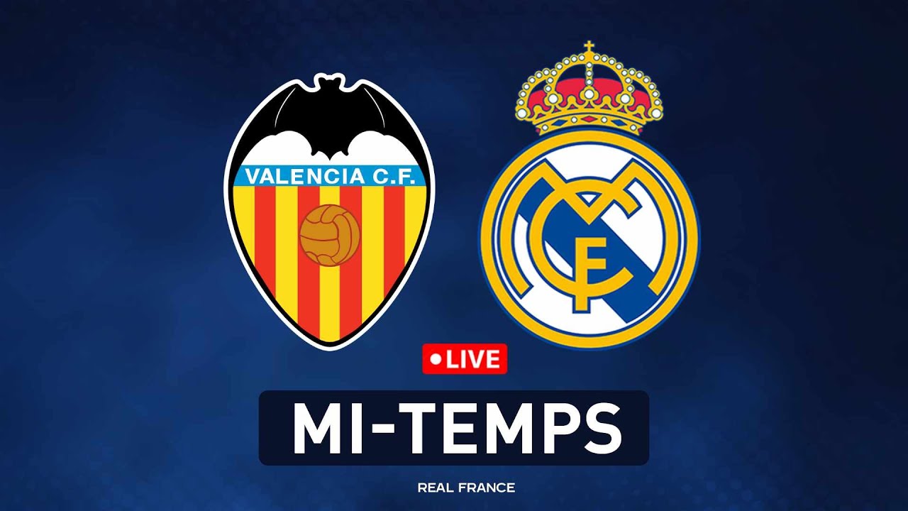 🔴🇪🇸 VALENCE - REAL MADRID : TRISTE MI-TEMPS DU REAL ! MILIEU CATASTROPHIQUE...