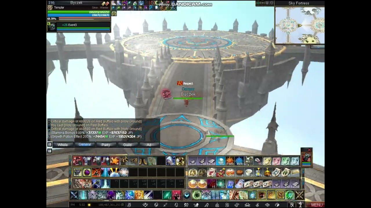 Rappelz Gambit   Templar sky