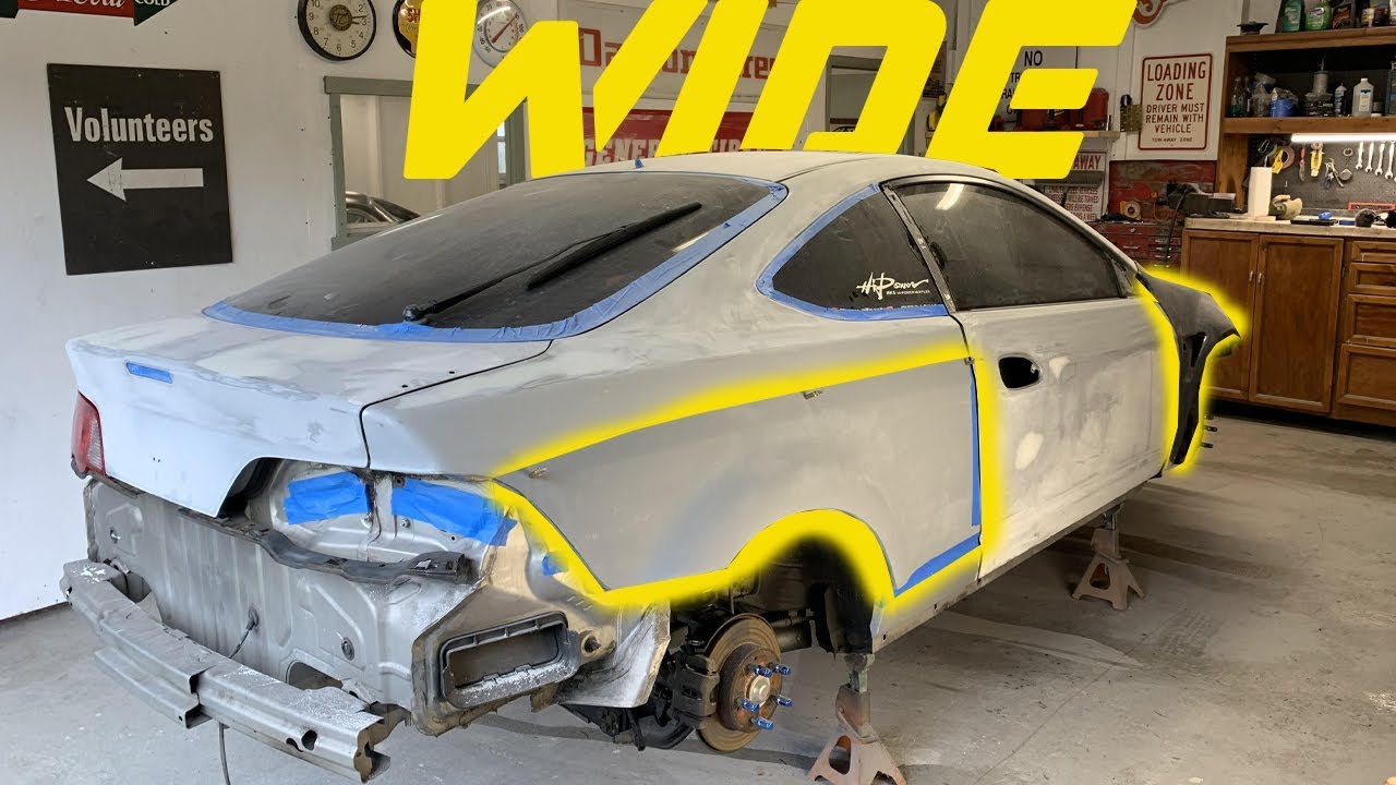 Acura RSX Is Officially Widebody! Kind of...
