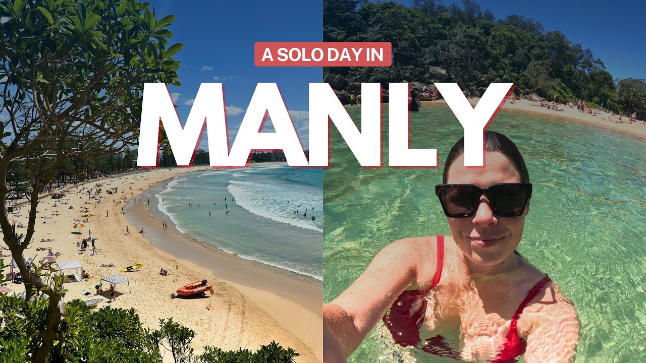 I Spent a Solo Day in Manly Beach & Circular Quay ⛴️ 🏖️ | Sydney Travel Vlog