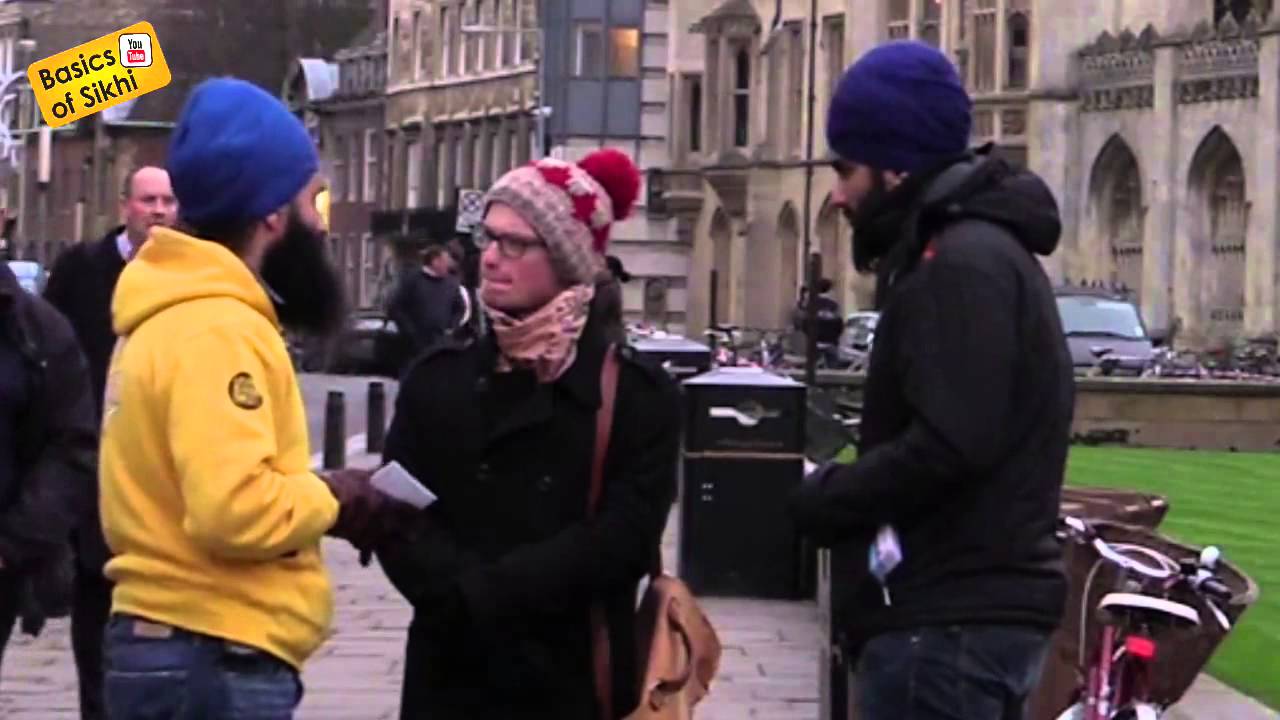 Must Watch- Atheist questions a Sikh #1 of 2 - Cambridge Street Parchar