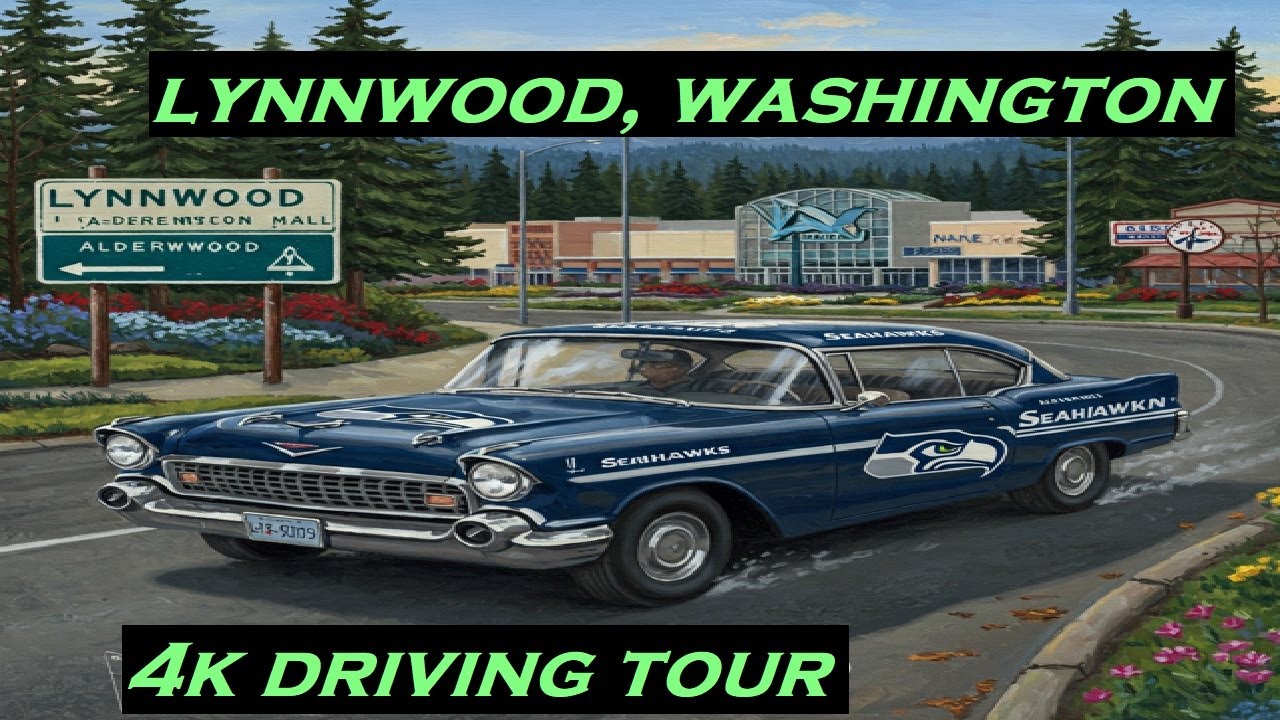 Lynnwood, Washington | 4k Driving Tour