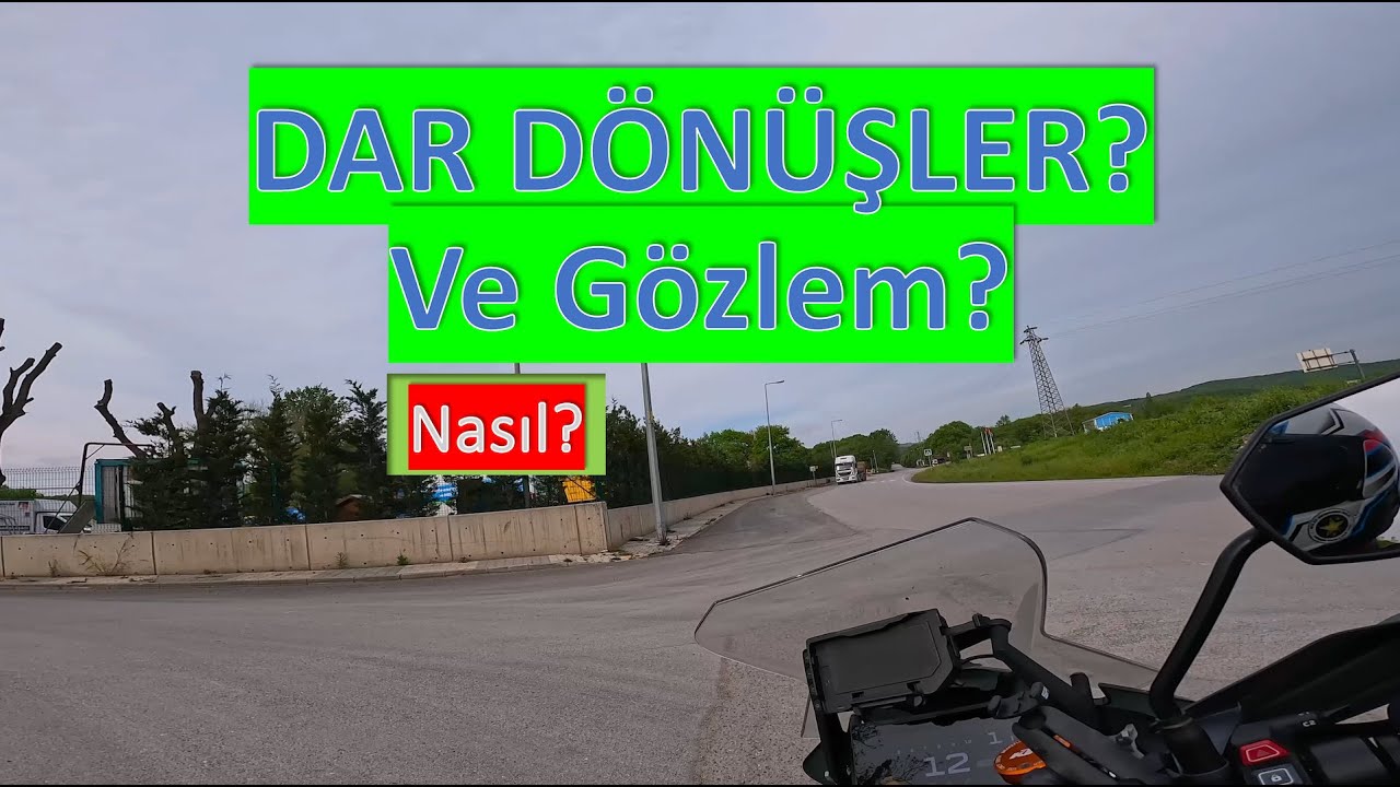 DAR DÖNMEK?🫣 | GÖZLEM? | İleri Sürüş