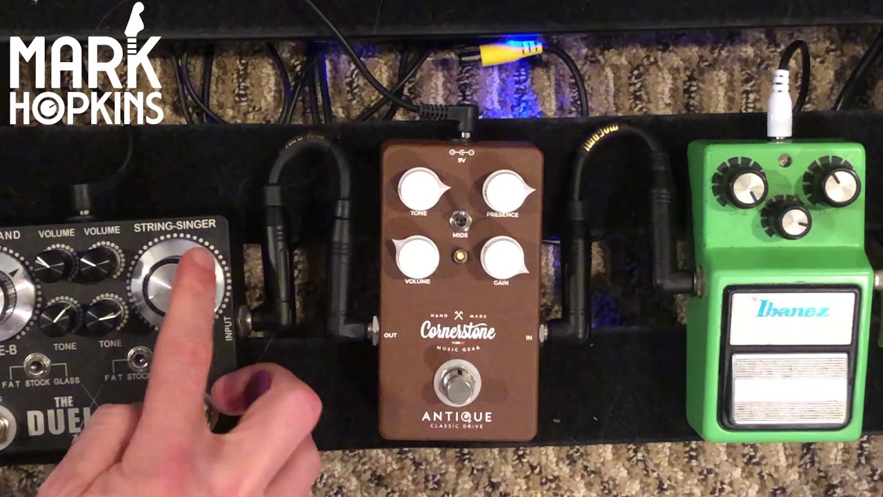 Педальный бой: TS9, Cornerstone Antique и Kingtone Duellist