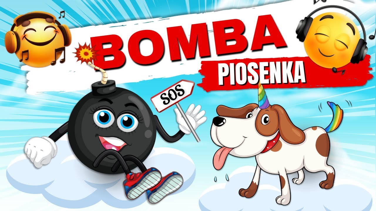 💥💣 Wpadła bomba do piwnicy  💥💣 Piosenka dla dzieci po polsku 🎵🇵🇱