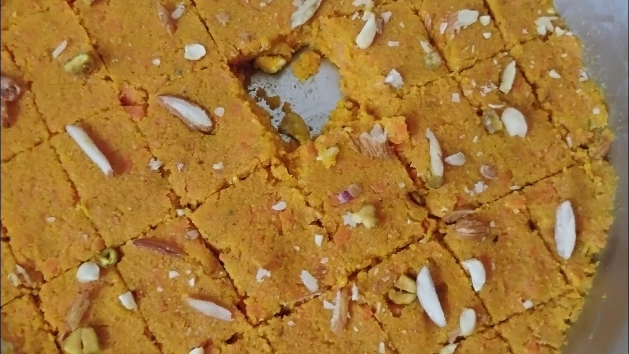 Carrot Barfi গাজরের বরফি #video 