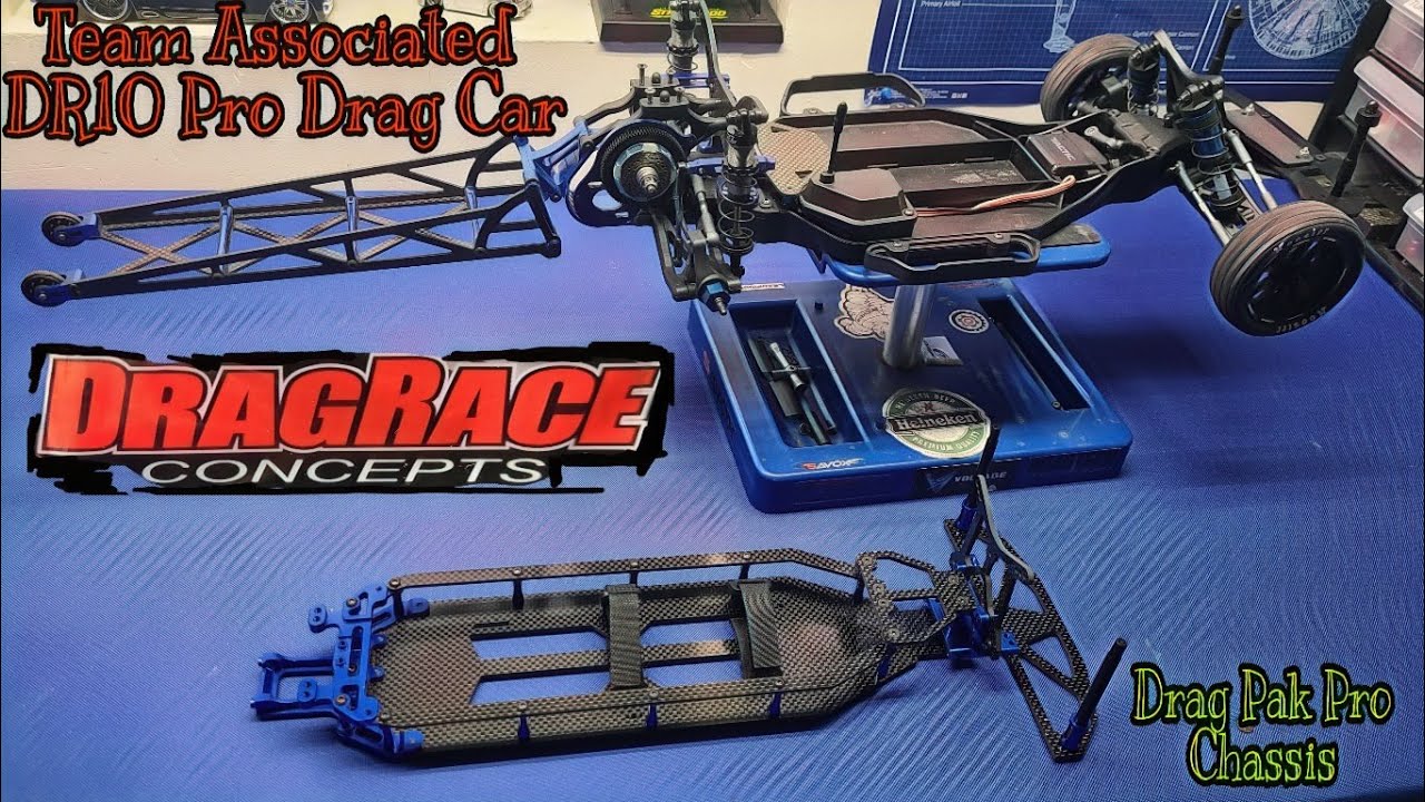 Team Associated DR10 Gets A DragRace Concepts Drag Pak Pro Chassis