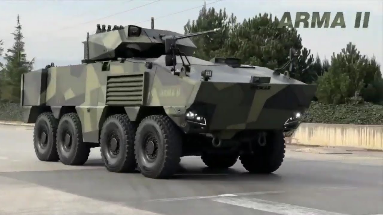Otokar introduced the ARMA II 8&times;8
